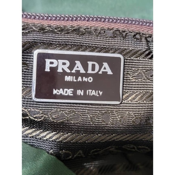 Authentic PRADA Tessuto Backpack Nylon Army Green - Picture 6 of 14